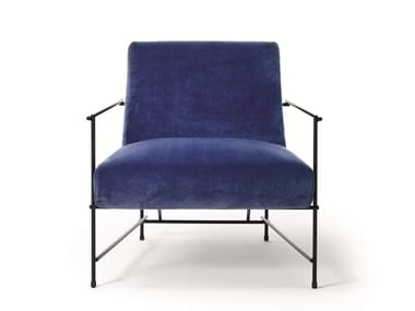 KYO - Upholstered armchair with armrests by Ditre Italia