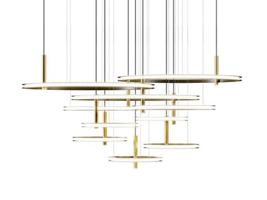 LABILIS - LED metal pendant lamp by Paolo Castelli