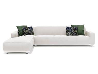 LAGUNA - Corner modular fabric garden sofa by Atmosphera