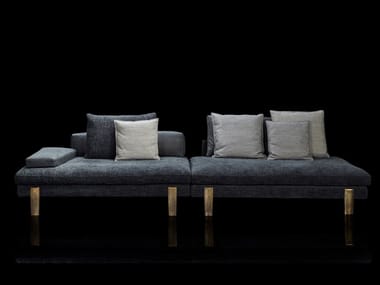 LAILAND - Sectional fabric sofa by Henge