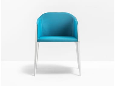 LAJA 885 - Upholstered chair with armrests by Pedrali