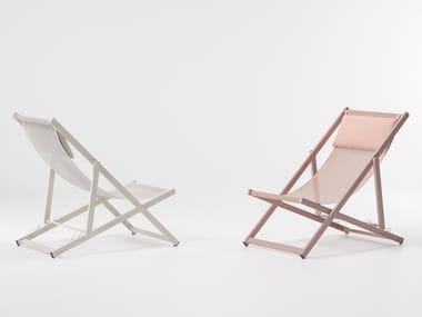 LANDSCAPE - Folding fabric deck chair by Kettal