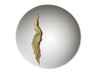 LAPIAZ - Round wall-mounted mirror by Boca do Lobo