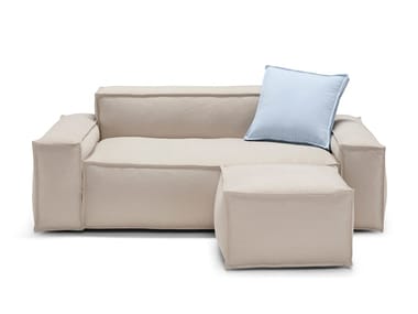 DAVIS - Fabric small sofa by Amura