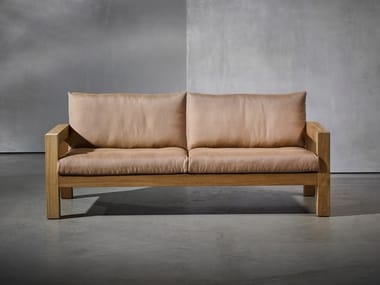 LARS OUTDOOR - Wooden garden sofa by Piet Boon