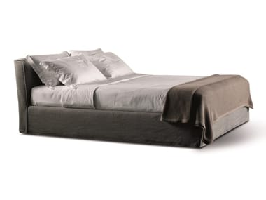 LAW - Fabric bed with removable cover by Meridiani