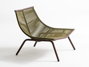 LAZE 001 - Rope garden armchair by RODA