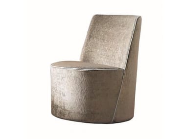 LEA - Fabric easy chair with removable cover by Casamilano