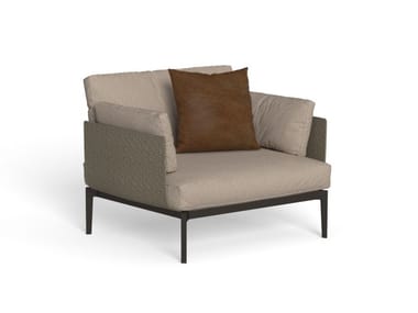 LEAF - Fabric garden armchair by Talenti