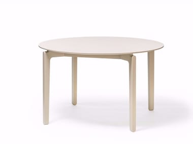 LEAF - Round wooden table by TON