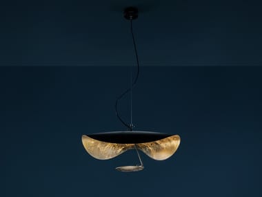 LEDERAM MANTA S1 - LED aluminium pendant lamp by Catellani & Smith