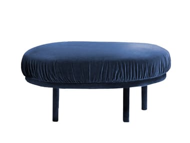LEM - Fabric footstool by Miniforms