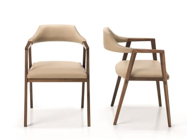 LEONARDO L31 - Upholstered chair by Arte Brotto
