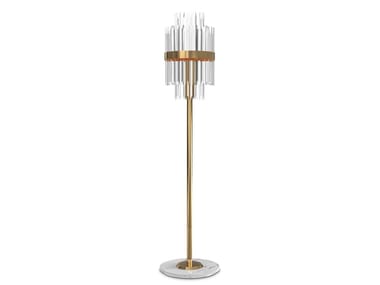 LIBERTY - Brass floor lamp by Luxxu