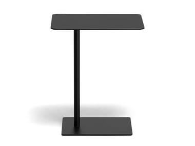 LIBRIO - Rectangular metal side table by Kristalia