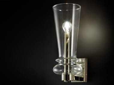 LICIO - LED blown glass wall lamp by Italamp