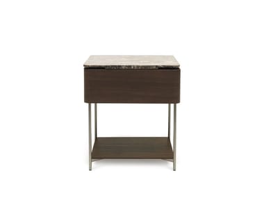 LINDO - Rectangular bedside table with drawers by Misuraemme