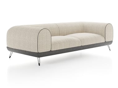 LINEAR SHORE - 3 seater fabric sofa by Liu Jo Living Collection