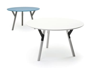 LINK - Round HPL table by Varaschin