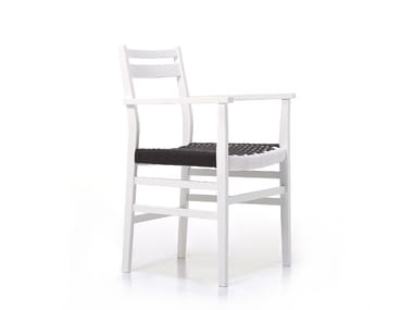 LISBOA 02 - Ash chair with armrests by Very Wood