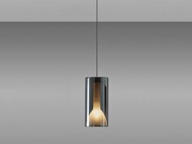 LIT - LED Borosilicate glass pendant lamp by Penta