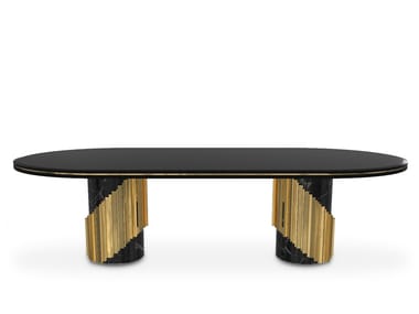 LITTUS - Oval dining table by Luxxu