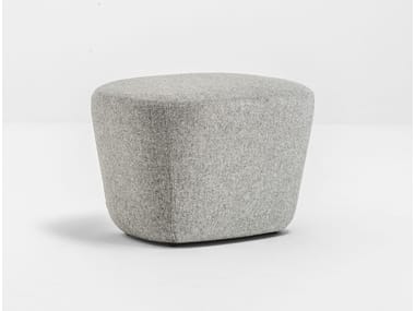 LOG 367 - Upholstered fabric pouf by Pedrali