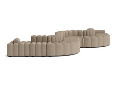 STUDIO OUTDOOR 8 - Curved modular Sunbrella¢ç garden sofa by NORR11