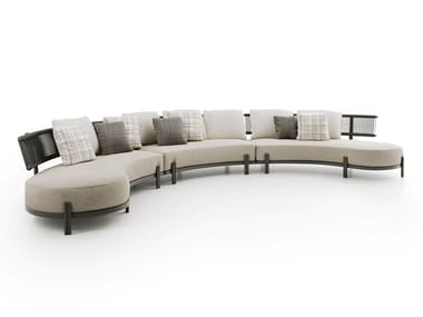 LOTO - Modular fabric garden sofa by Atmosphera