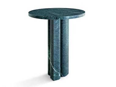 LOVE ME, LOVE ME NOT - Round marble coffee table by Salvatori