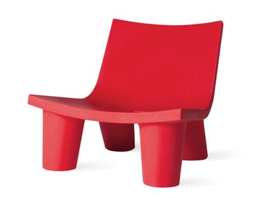 LOW LITA - Polyethylene easy chair by Slide