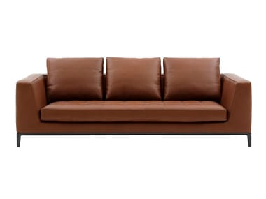 LUCREZIA SOFT - Leather sofa by Maxalto