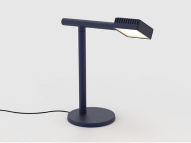 DORVAL 02 - LED powder coated aluminium table lamp with Dimmer by Lambert & Fils