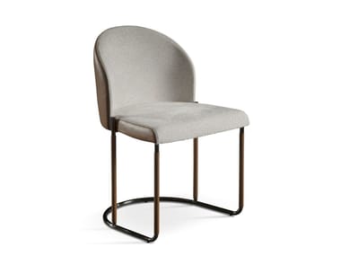 KIRA - Upholstered chair by Longhi