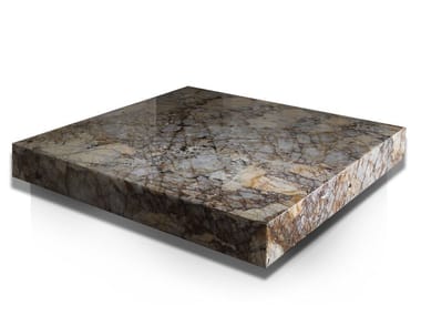 LIGHT - Marble coffee table by Longhi