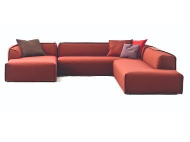 M.A.S.S.A.S. - Sectional fabric sofa by Moroso