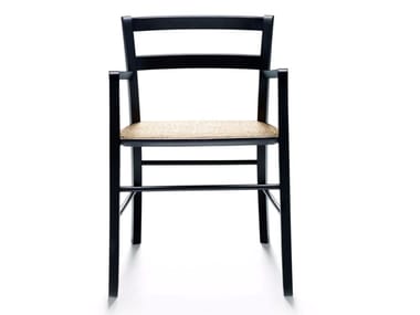 M16 - Ash chair with armrests by DE PADOVA