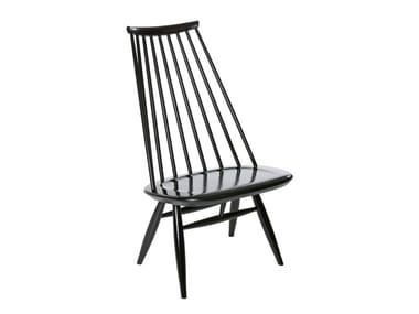 MADEMOISELLE - Birch easy chair high-back by Artek