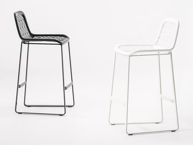 MAIA - Synthetic fibre garden stool by Kettal