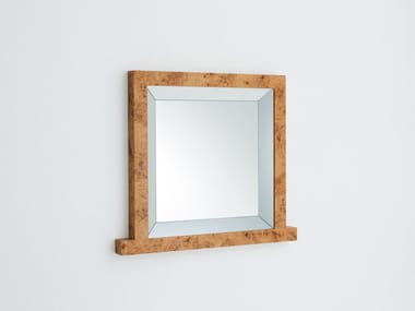 MANDALA - Wall-mounted framed mirror by Glas Italia