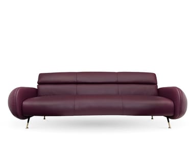 MARCO - 3 seater leather sofa by Essential Home