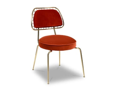 MARIE - Brass chair by Essential Home
