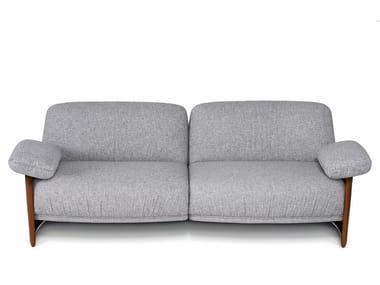 MARLOW - Leather or fabric sofa by Wittmann