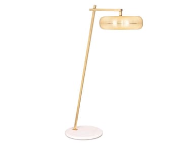 MARSHMALLOW - Brass floor lamp by Royal Stranger