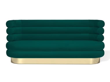 MARSHMALLOW - 3 seater velvet sofa by Royal Stranger