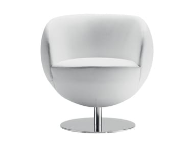 MATCHBALL - Swivel armchair by Tonon