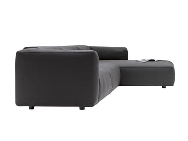 MATE 2012 - Fabric sofa with removable cover with chaise longue by MDF Italia