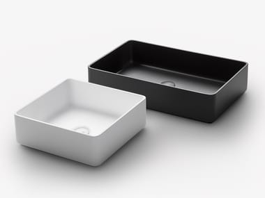 MATT 37–58 - Countertop Ceramilux® washbasin by Falper