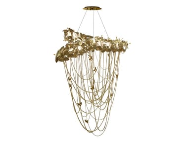 MCQUEEN - Brass chandelier with Swarovski® Crystals by Luxxu