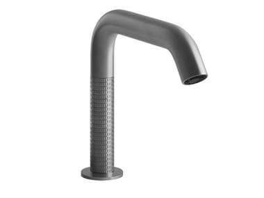 MECCANICA - Countertop electronic stainless steel washbasin tap by Gessi